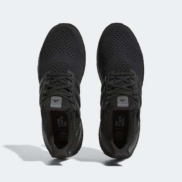 NWT adidas Men\'s Ultraboost 1.0 Running Shoe Black Beam Green Size 6.5 main image 5